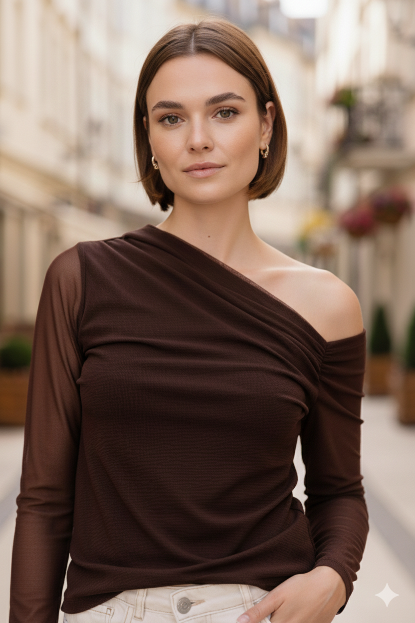 Top asymétrique choco