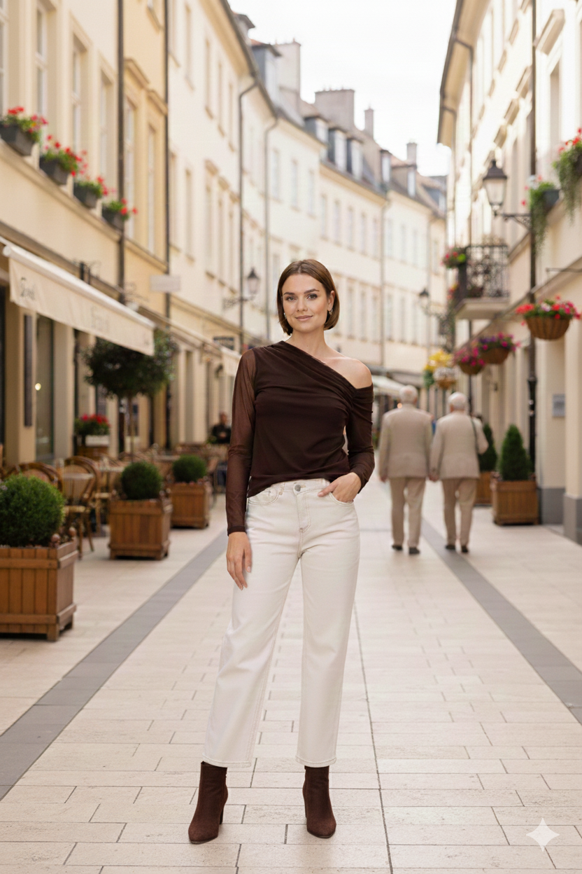 Top asymétrique choco