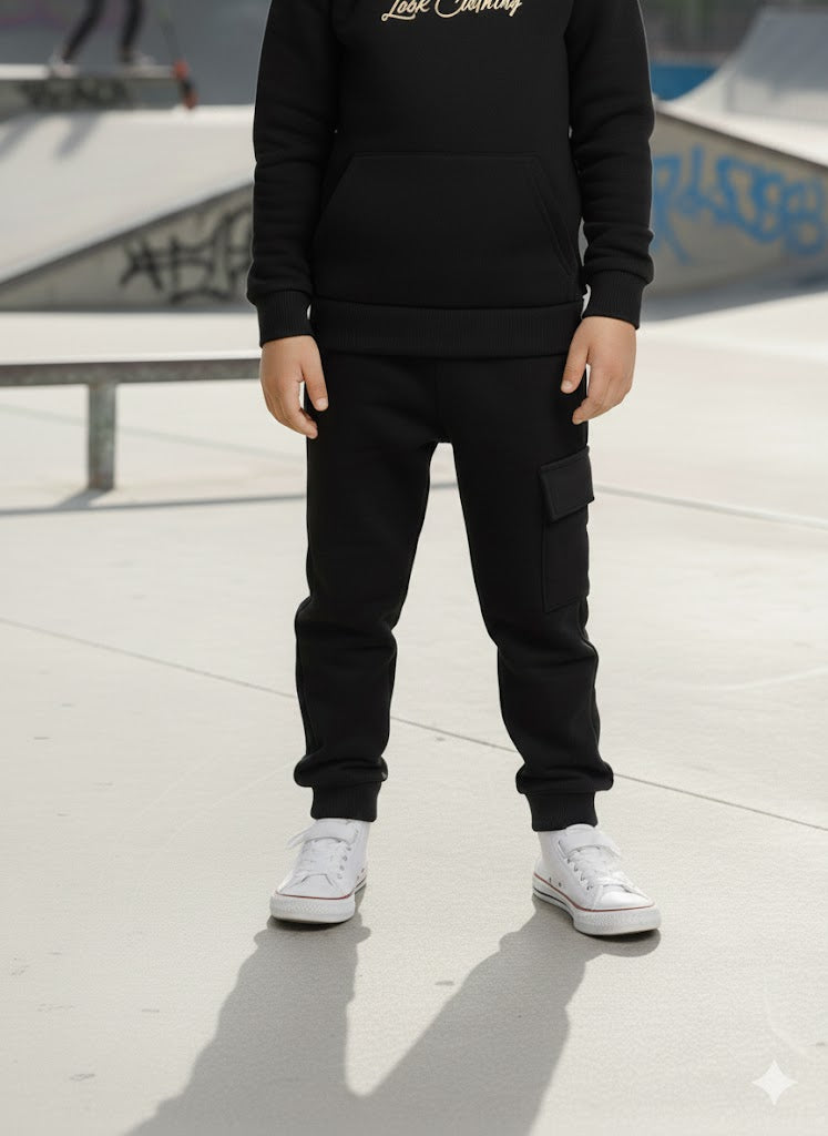 Jogging cargo noir